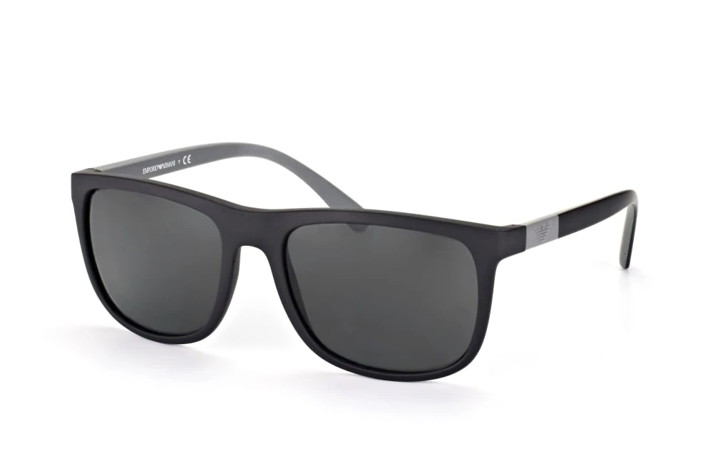 Emporio Armani EA 4079 5042/87 Black Matt / Black On Grey