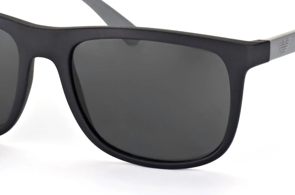 Emporio Armani EA 4079 5042/87 Black Matt / Black On Grey – Bild 4