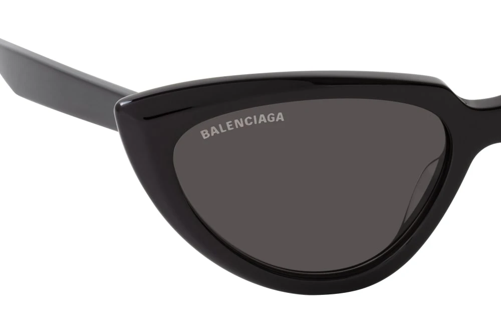 Balenciaga BB 0182S 001 BLACK-BLACK-GREY – Bild 4