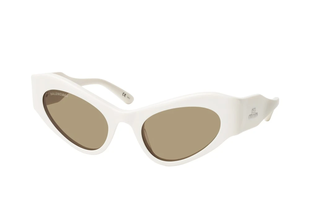 Balenciaga BB 0177S 005 IVORY-IVORY-GREEN