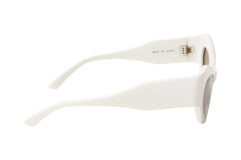 Balenciaga BB 0177S 005 IVORY-IVORY-GREEN – Bild 2