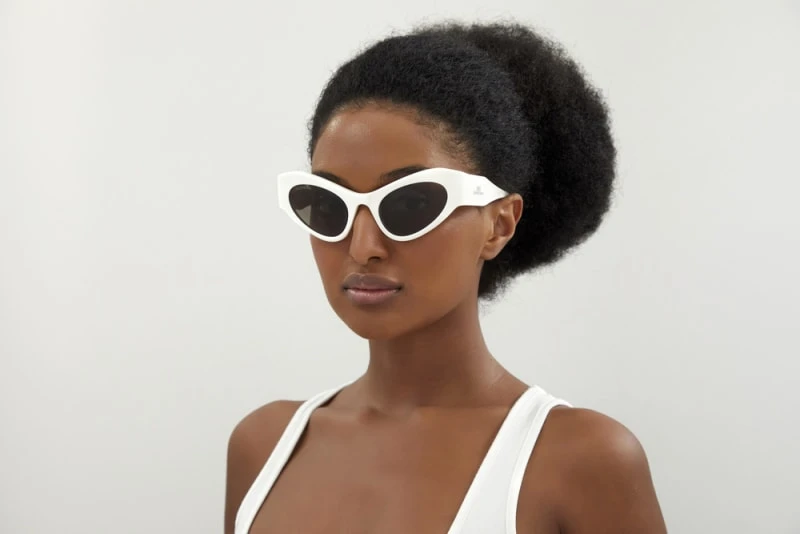 Balenciaga BB 0177S 005 IVORY-IVORY-GREEN – Bild 5