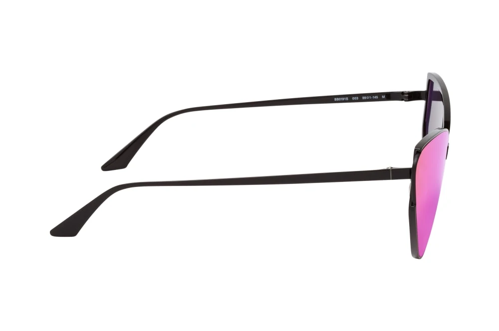 Balenciaga BB 0191S 003 BLACK-BLACK-VIOLET – Bild 2