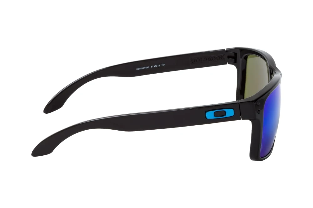 Oakley Holbrook OO 9102 F5 POLISHED BLACK – Bild 2