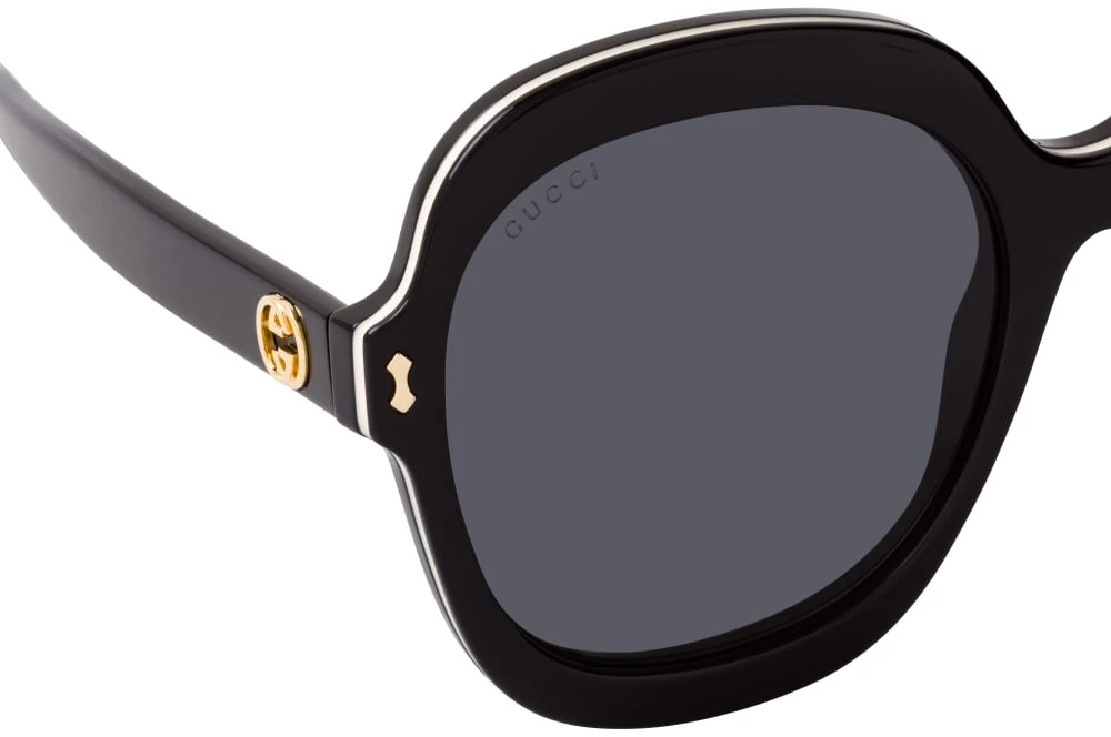 Gucci GG 1240S 001 BLACK-BLACK-GREY – Bild 4