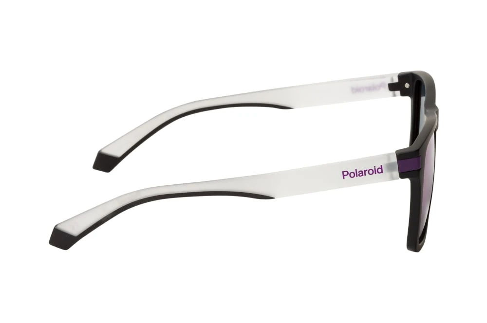 Polaroid PLD 2139/S 5F3 MATTE BLACK VIOLET MIRROR GLAS – Bild 2