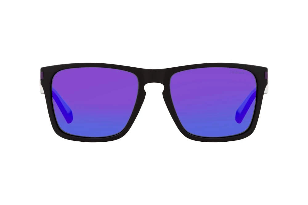 Polaroid PLD 2139/S 5F3 MATTE BLACK VIOLET MIRROR GLAS – Bild 3